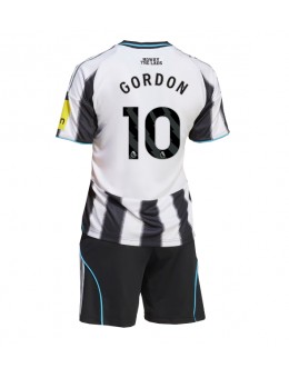 Newcastle United Anthony Gordon #10 Replika Hemmakläder Barn 2025-26 Kortärmad (+ byxor)